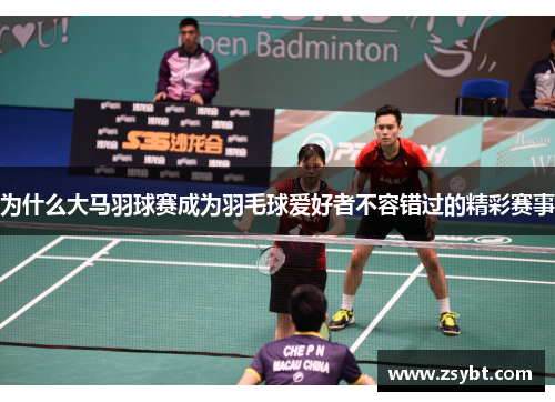 为什么大马羽球赛成为羽毛球爱好者不容错过的精彩赛事