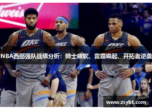NBA西部强队战绩分析：骑士疲软、雷霆崛起、开拓者逆袭