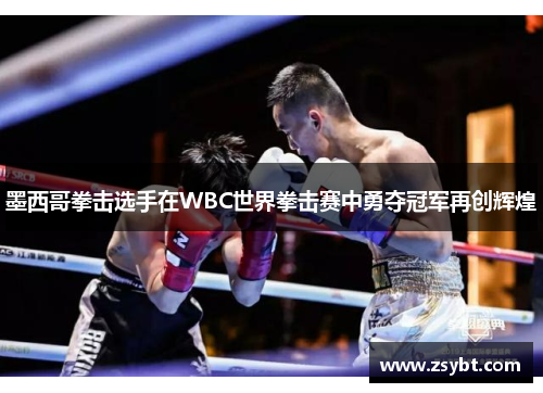 墨西哥拳击选手在WBC世界拳击赛中勇夺冠军再创辉煌