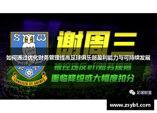 如何通过优化财务管理提高足球俱乐部盈利能力与可持续发展 如何通过优化财务管理提高足球俱乐部盈利能力与可持续发展